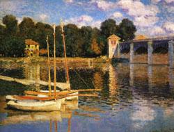 Claude Monet The Bridge at Argenteuil